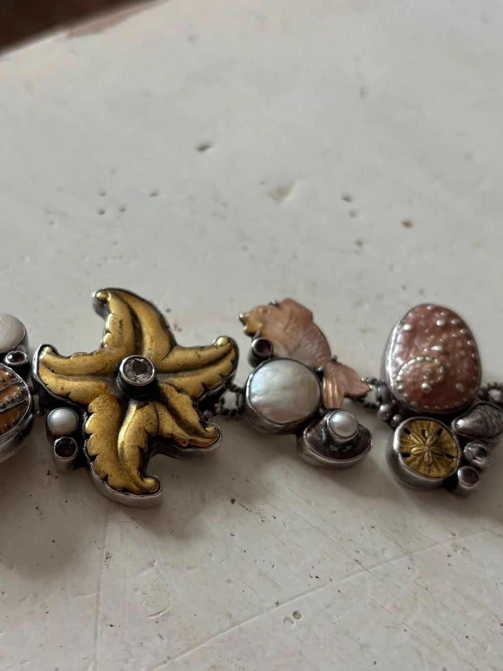 🐚 Shell Starfish Bracelet - Echo of the Dreamer 🐚